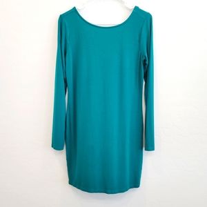 💕 Forever 21 Emerald Green Bodycon Dress Size Large